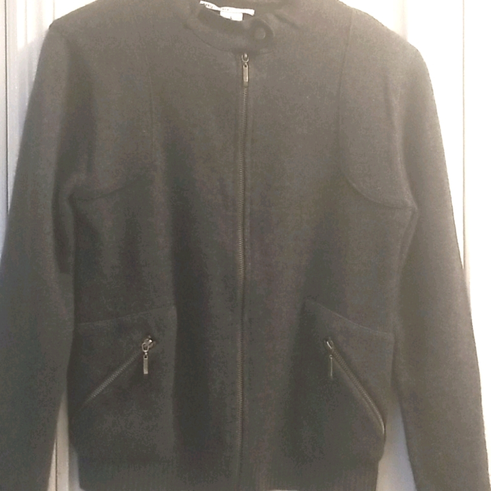Evelyn Grace Cashmere Gray Size Large Sweater